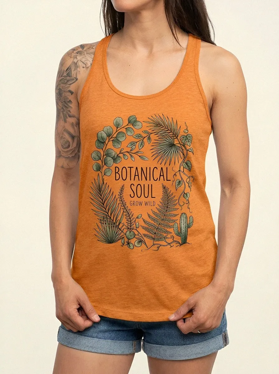 Botanical Soul Plant Tank Top Classic