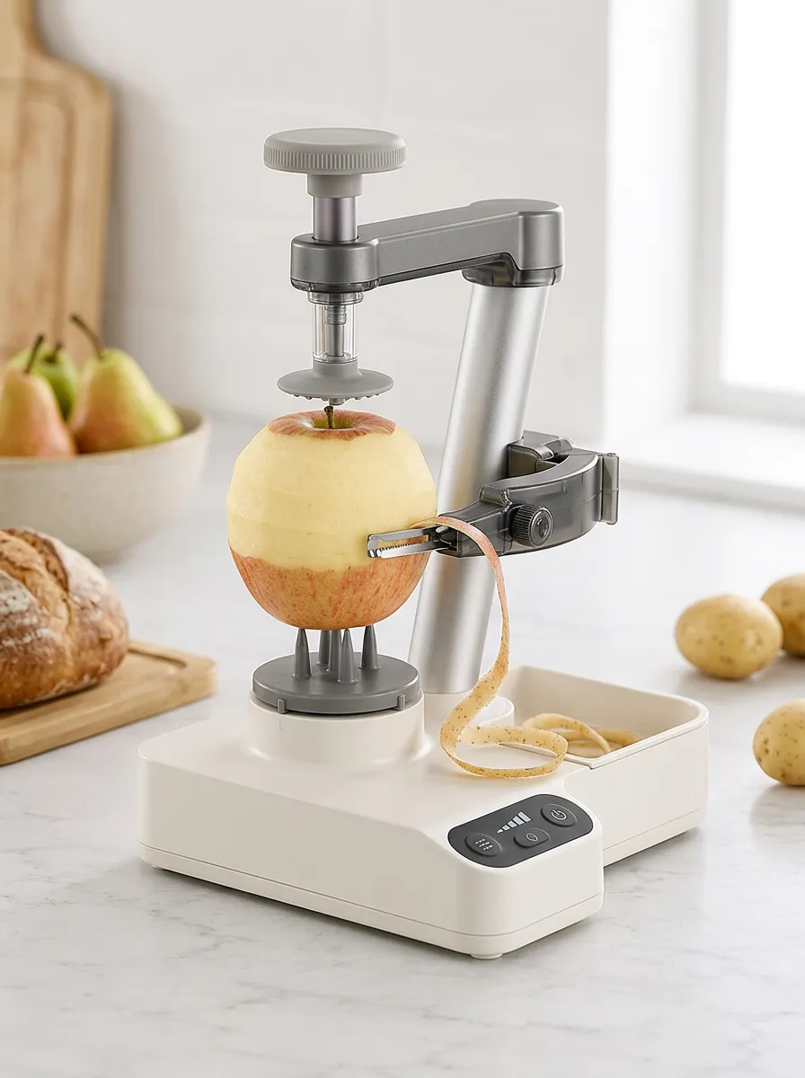 Kitchen Gadget Fruit Lover Automatic Apple Printed Peeler