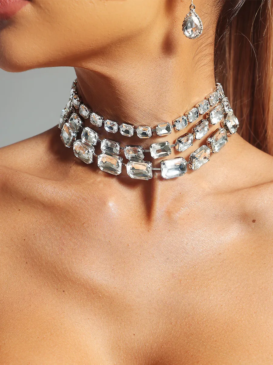 Rose Diamond Chocker