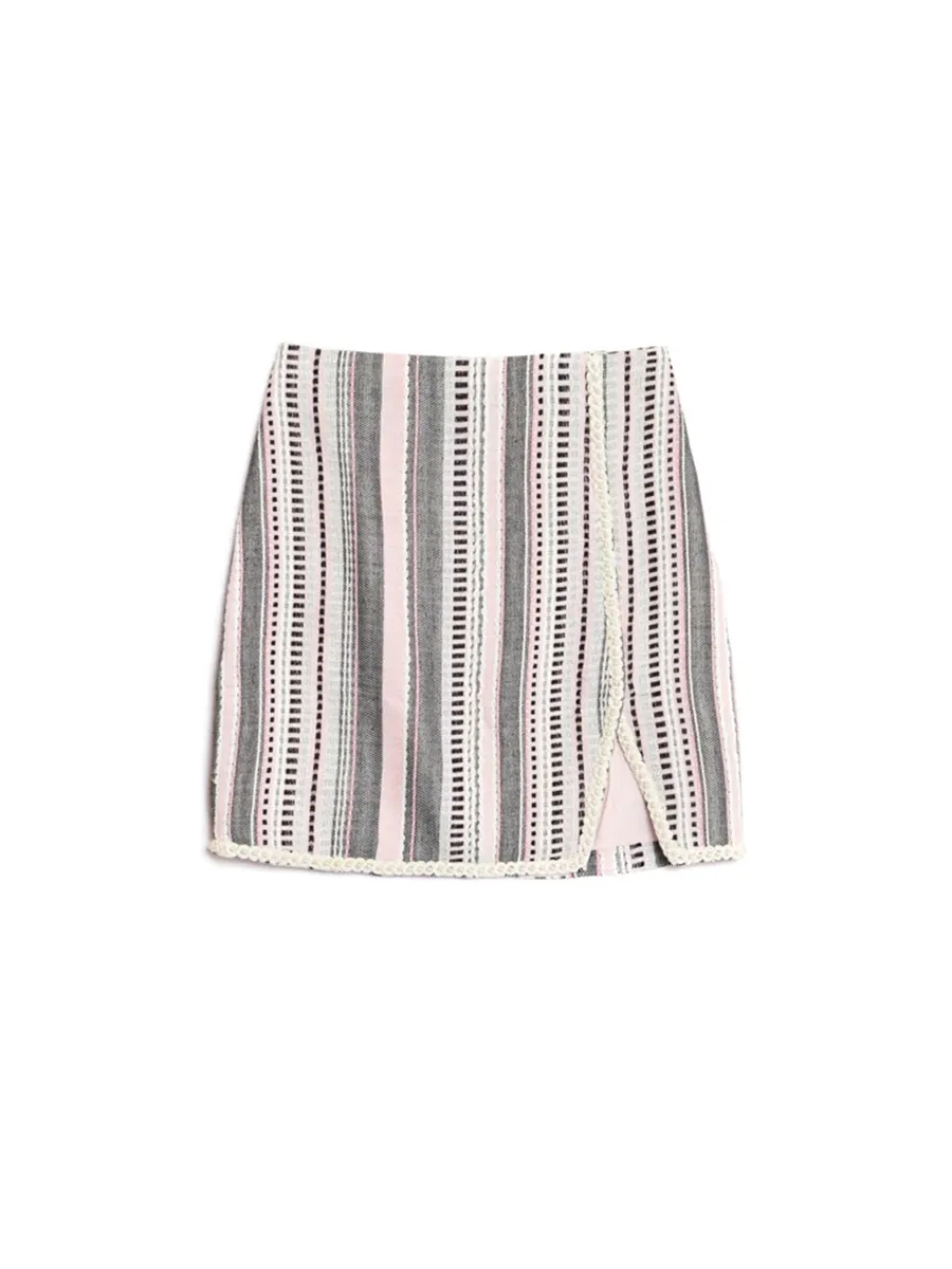 Tweed Mini Skirt