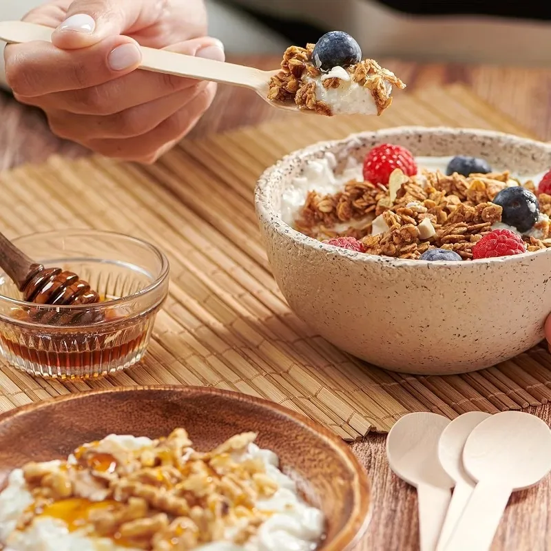 Eco Wooden Disposable Spoons