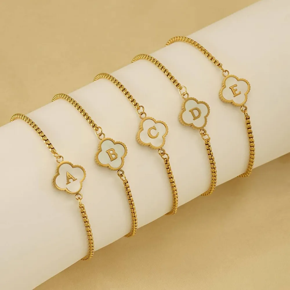 Adjustable Shell Charm Bracelet