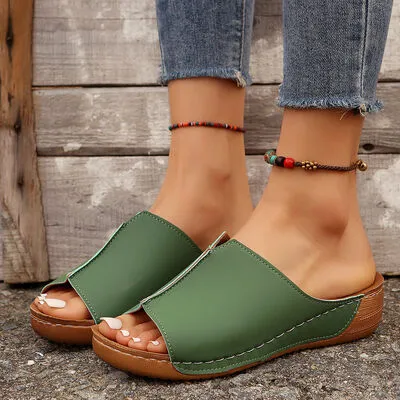 Flats Wedge Sandals