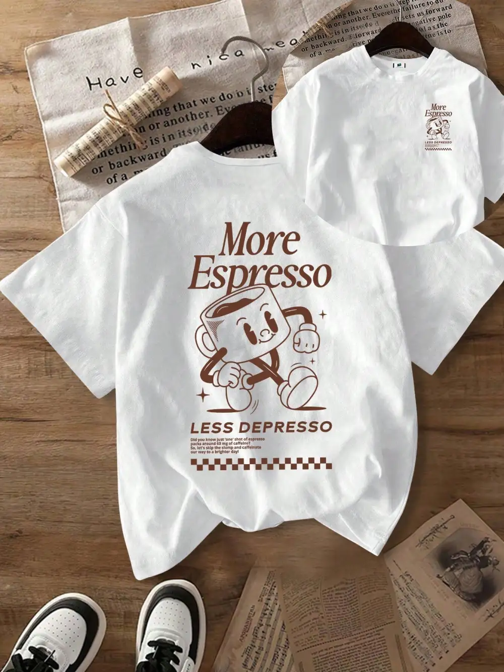 Women Coffee Relaxed Fit T-Shirt