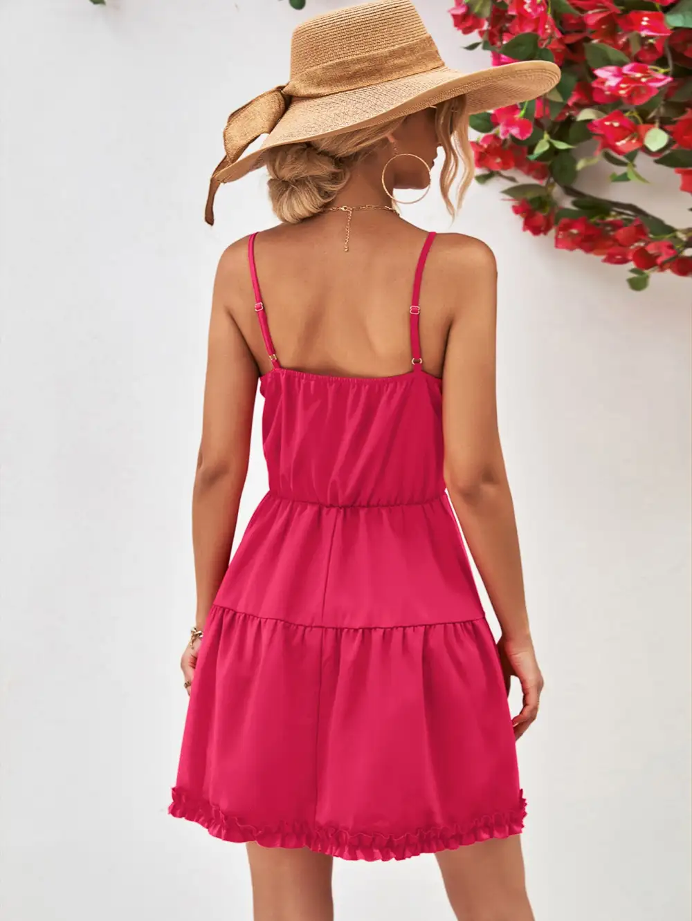 Layered Soft Mini A-Line Dress