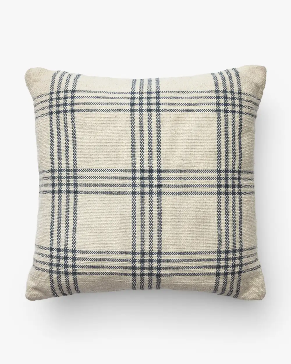 Plaid Wool Indoor-Outdoor Pillow