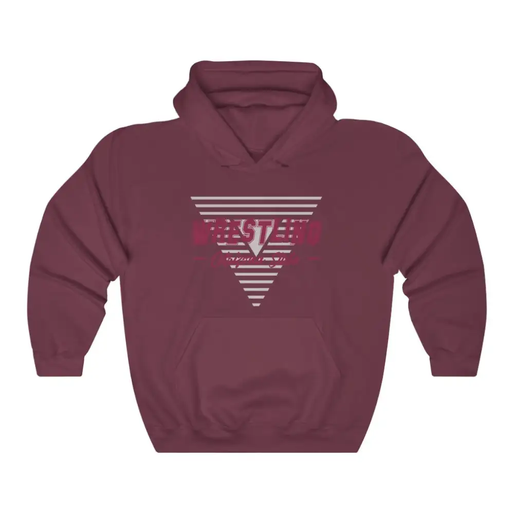Varsity Triangle Wrestling Graphic Hoodie
