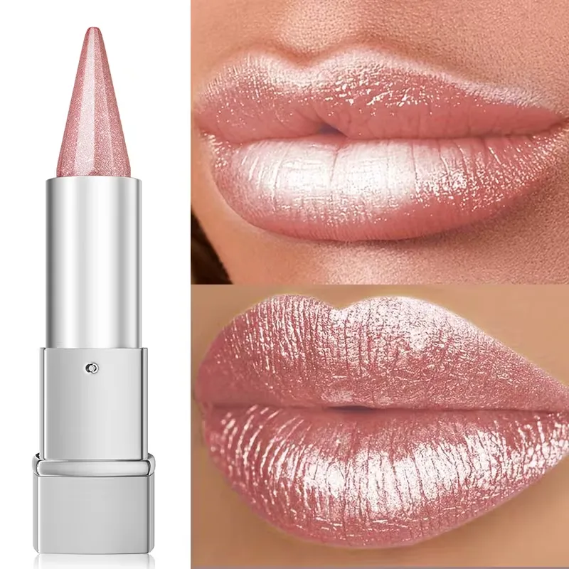 Shimmery Metallic Lipstick