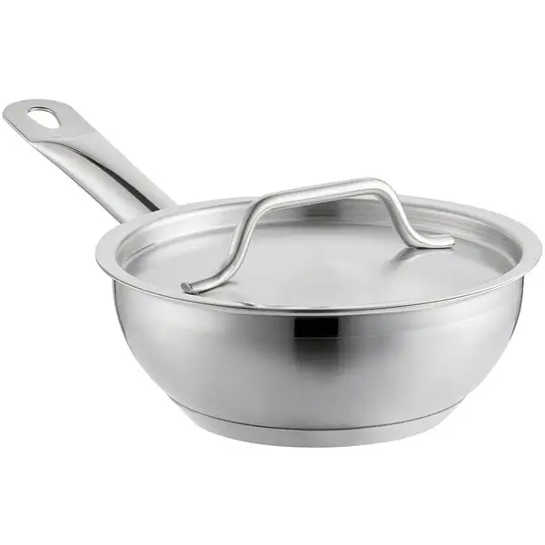 Stainless Steel Saucier Pan Butter Warmer
