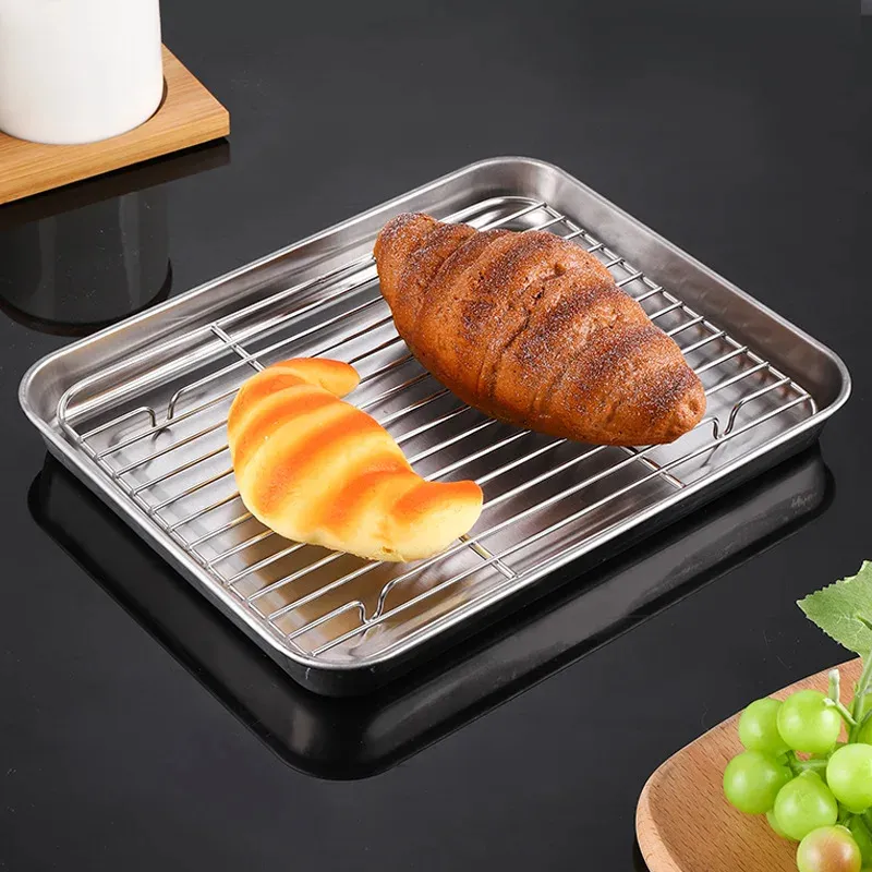 Multi-Purpose Stainless Steel Baking Pan