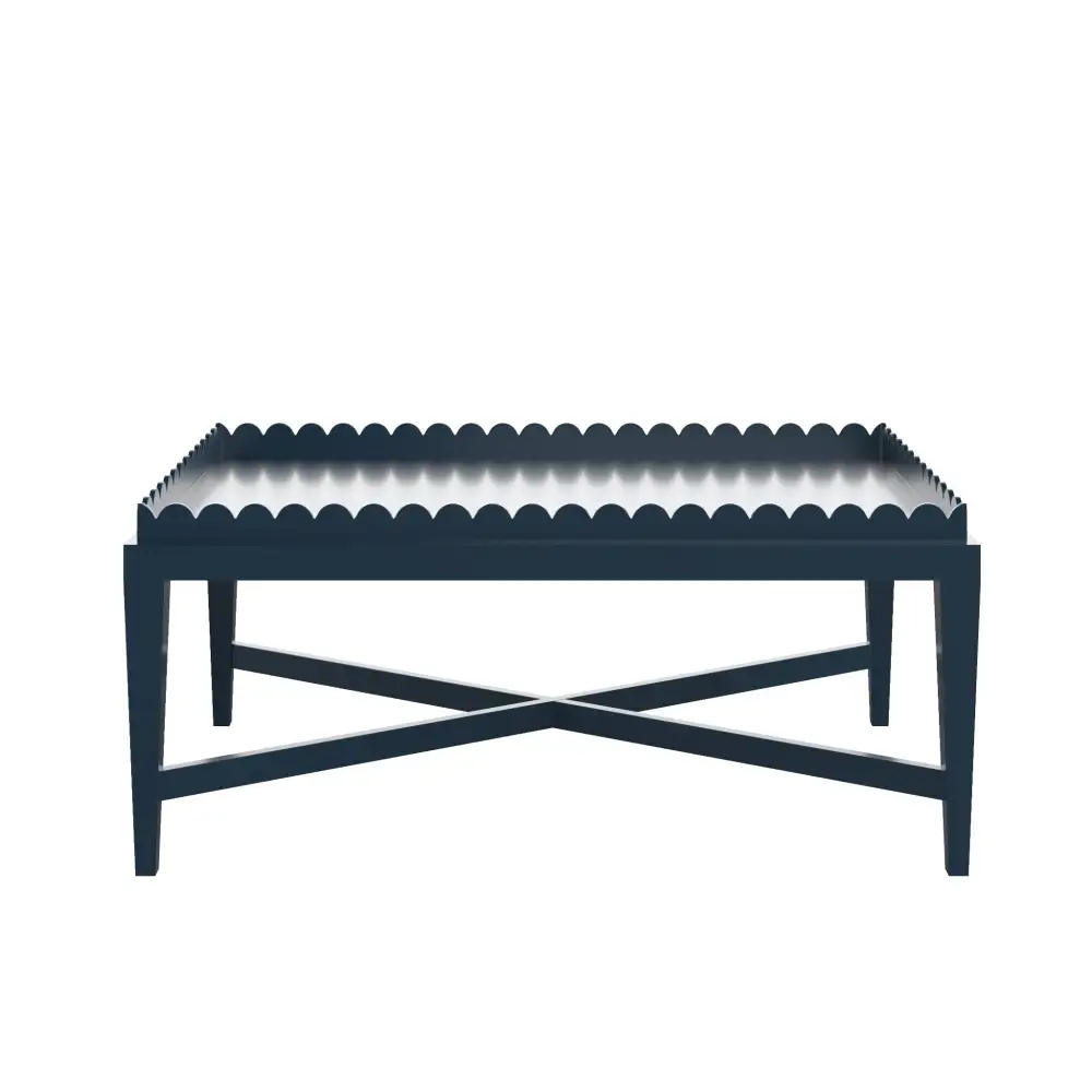 Scalloped Coffee Table
