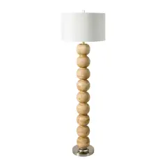 Sculptural Stacked Floor Lamp