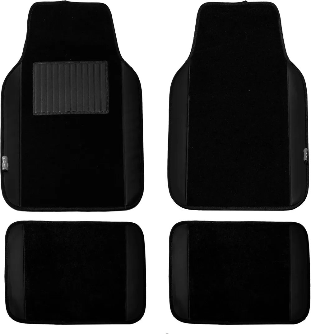 Universal Carpet Automotive Floor Mat Set
