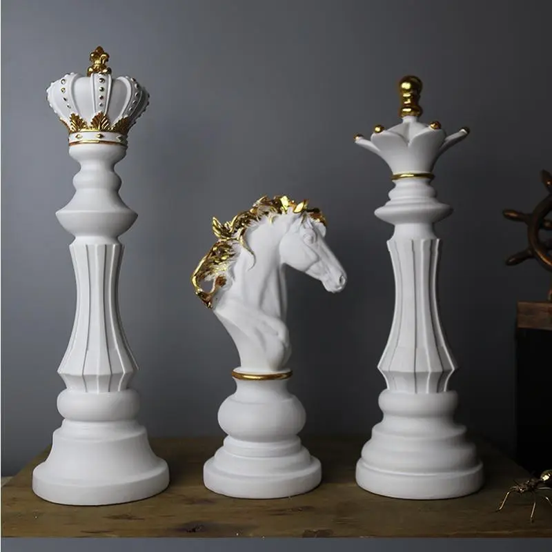 Decorative Chess Piece Sculpture