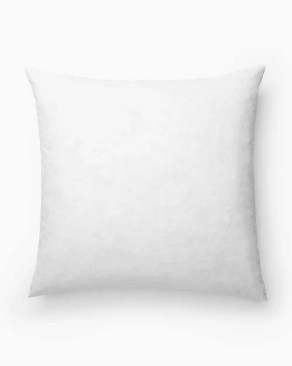 Feather-Filled Cotton-Covered Full-Form Pillow Insert