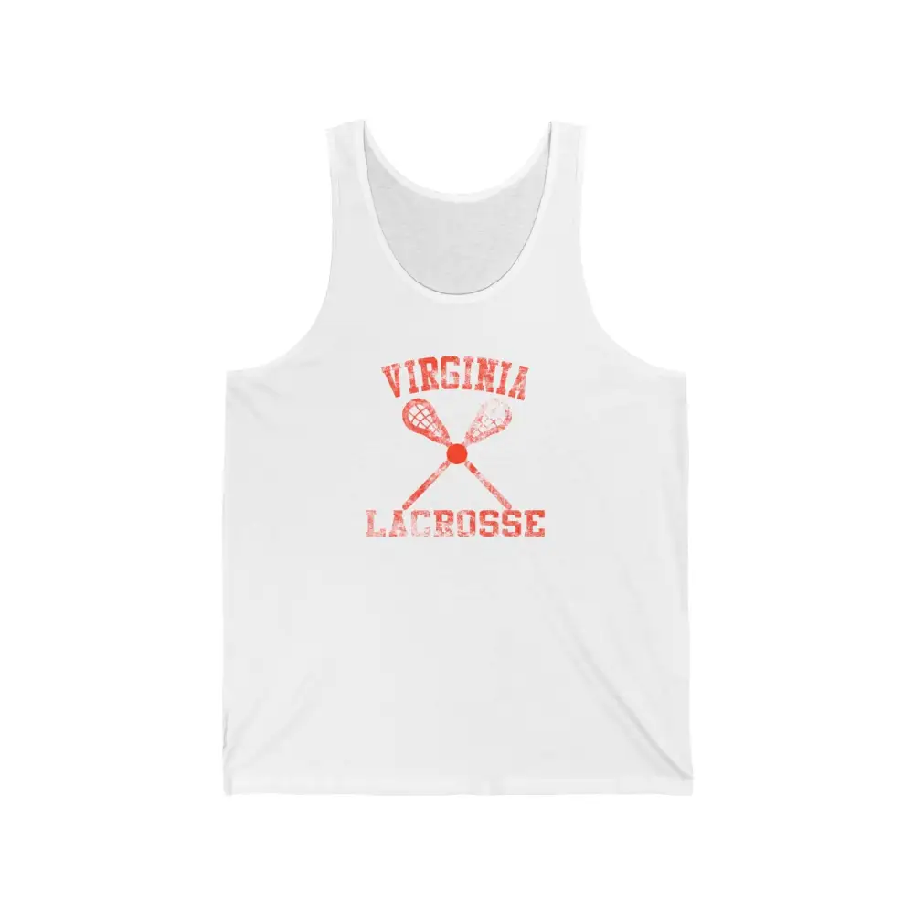 Lacrosse Team Graphic Sleeveless Tank Top