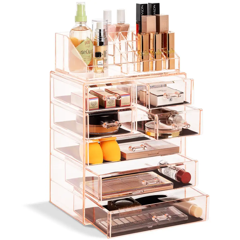 Transparent PC Makeup Organizer