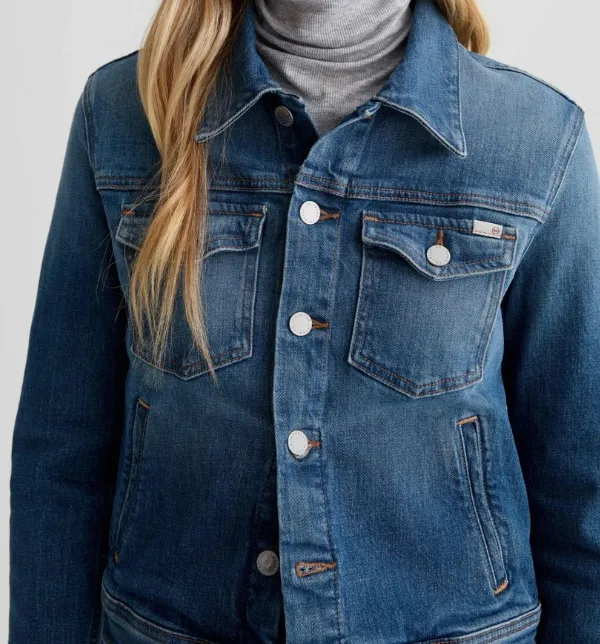 Flap Pocket Denim Jacket