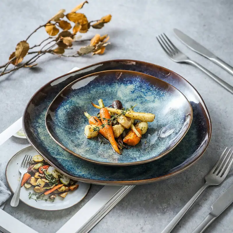 Kiln-glazed Dinnerware Set