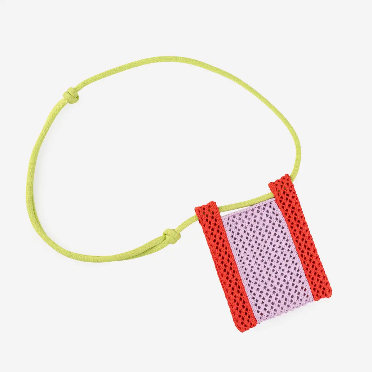 Raffia Compact Crossbody Phone Bag