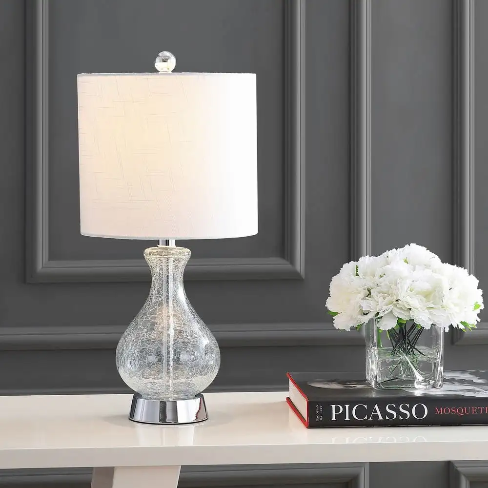 Metal Bubble Glass LED Table Lamp