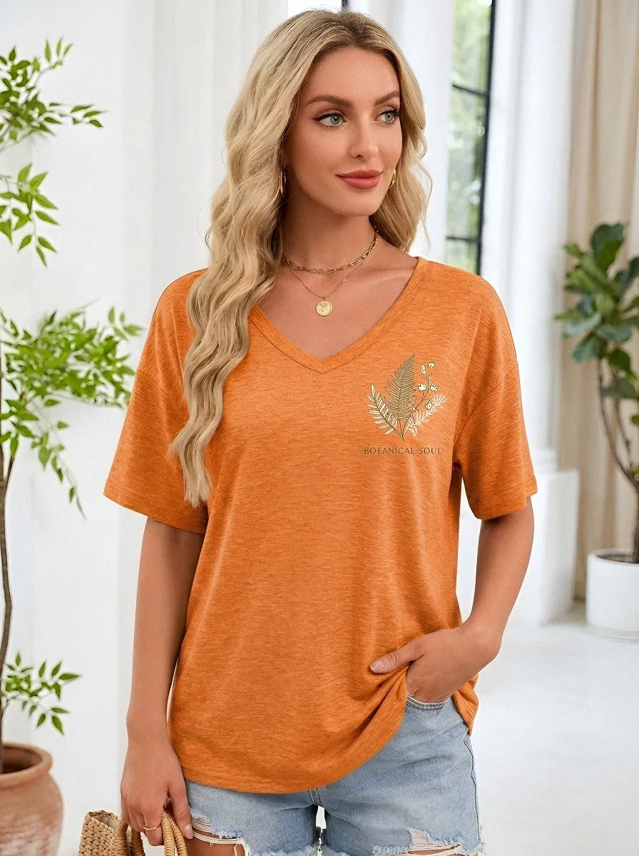 Botanical Soul Nature T-Shirt Relaxed