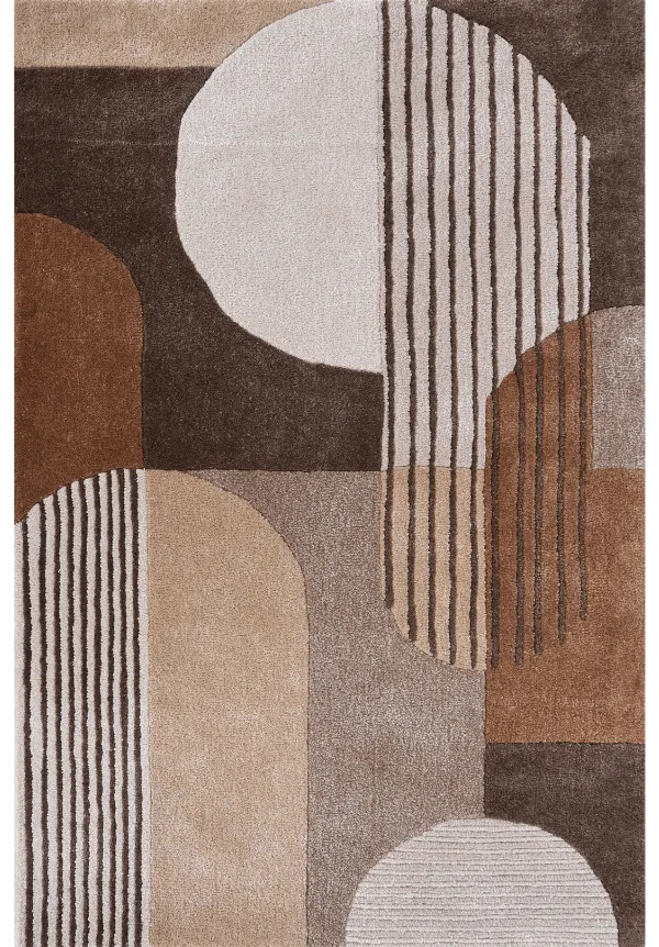 Artisan Design Crafted Wool Viscose Area Rug