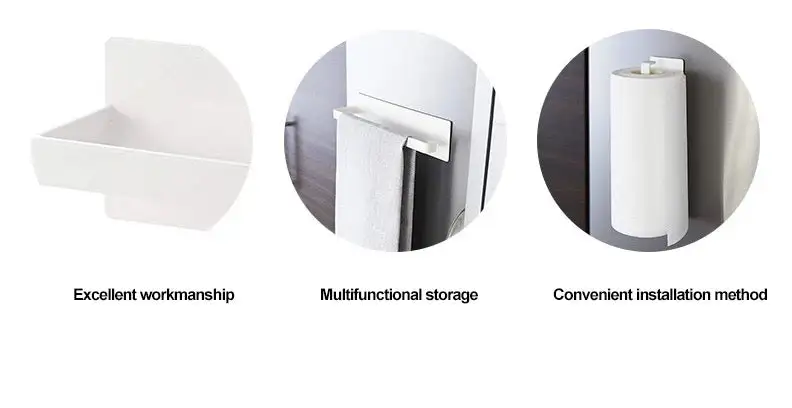Single Magnetic Tissue Holder White