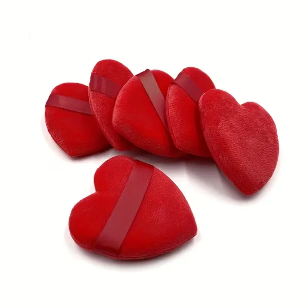 Red Heart Makeup Sponge Set