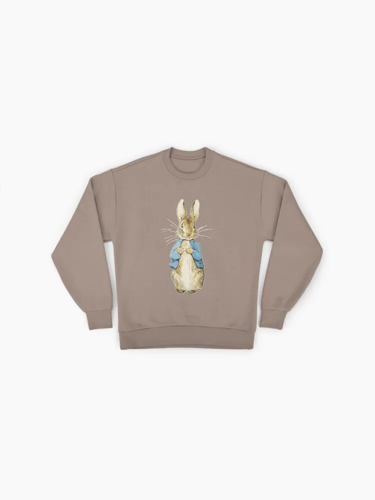 Classic Cartoon Bunny Graphic Sweatshirt