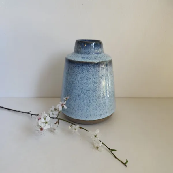 Sculptural Hand Thrown Stoneware Vase