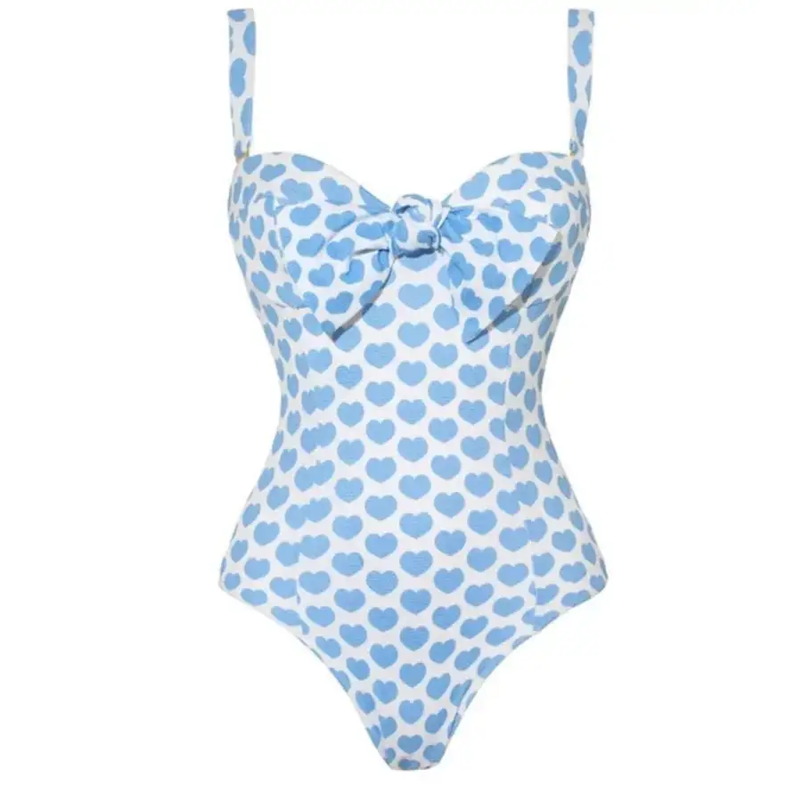 Women's Skirt Printed One-Piece Swimsuit