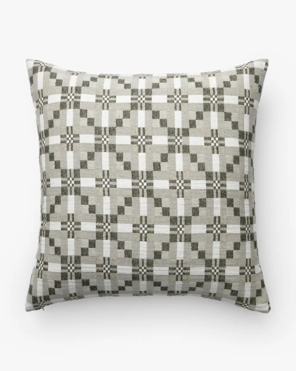 Geometric Cotton Linen Pillow Cover