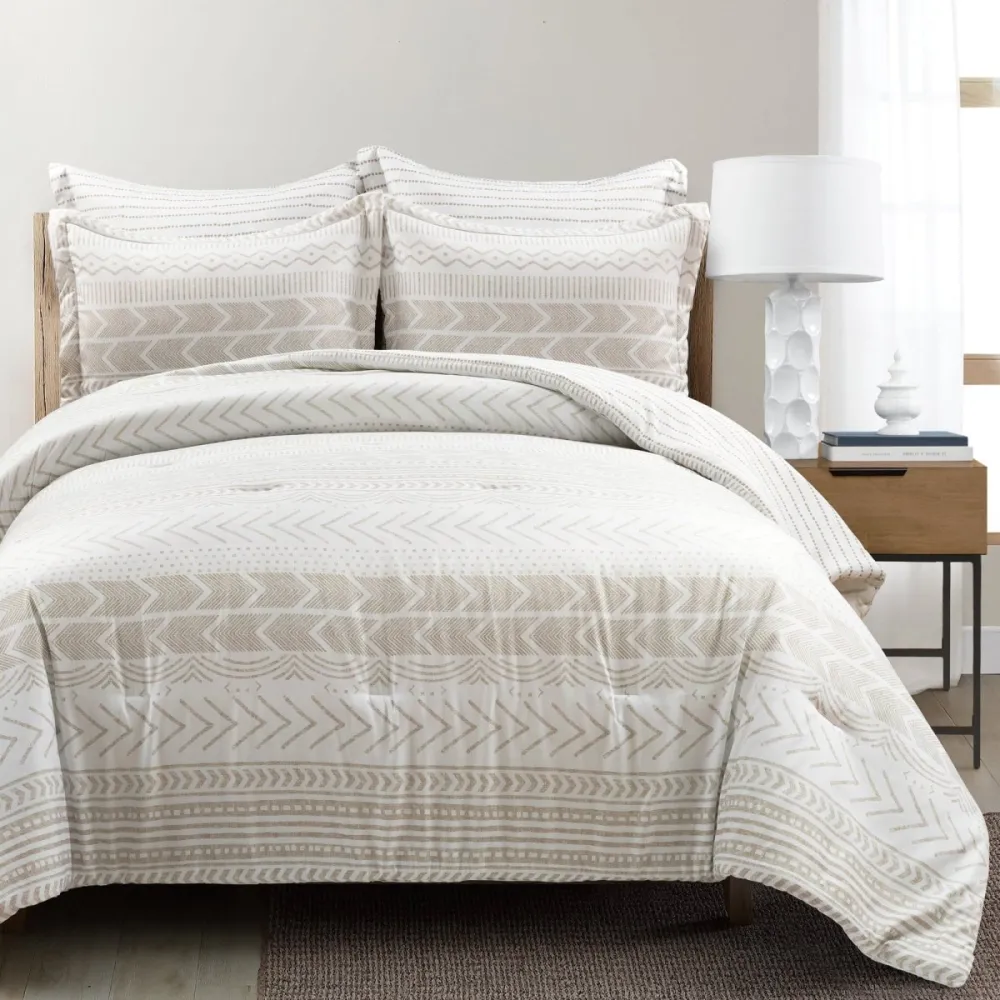 Geometric Comforter Bedding Set