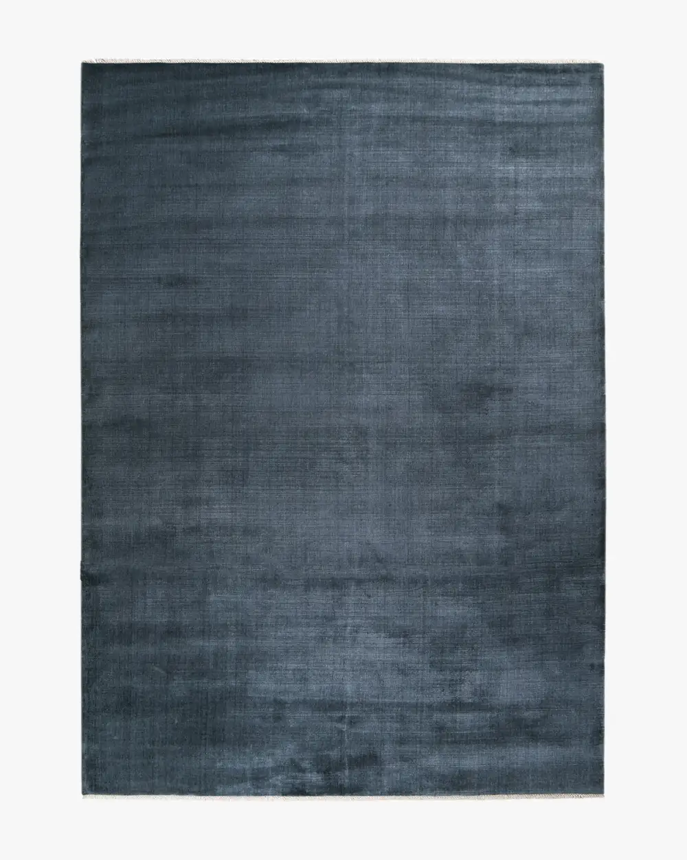 Plush-Pile Hand-Loomed Wool Area Rug