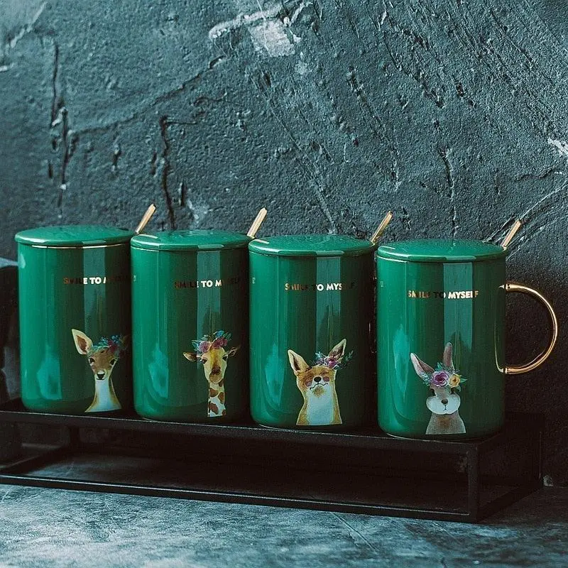 Ceramic Mug Drinkware Set Dining