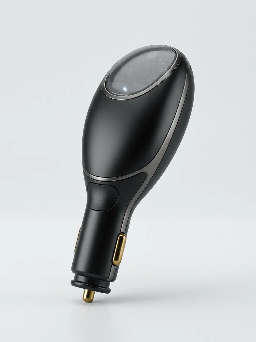 Digital Display Car Fuel Saver Electronic Plug-In Device