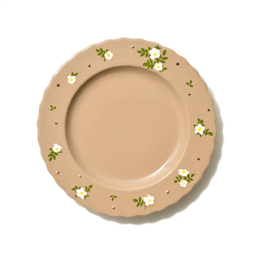 Fleuron Dining Plate for Salad Serving