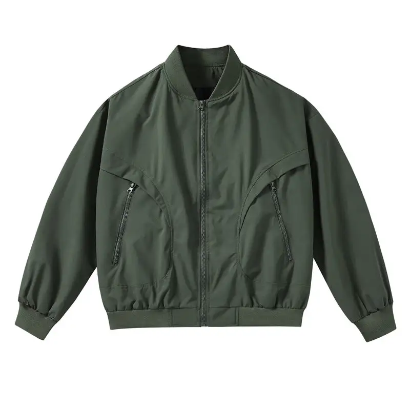 Urban Zip Front Bomber Jacket