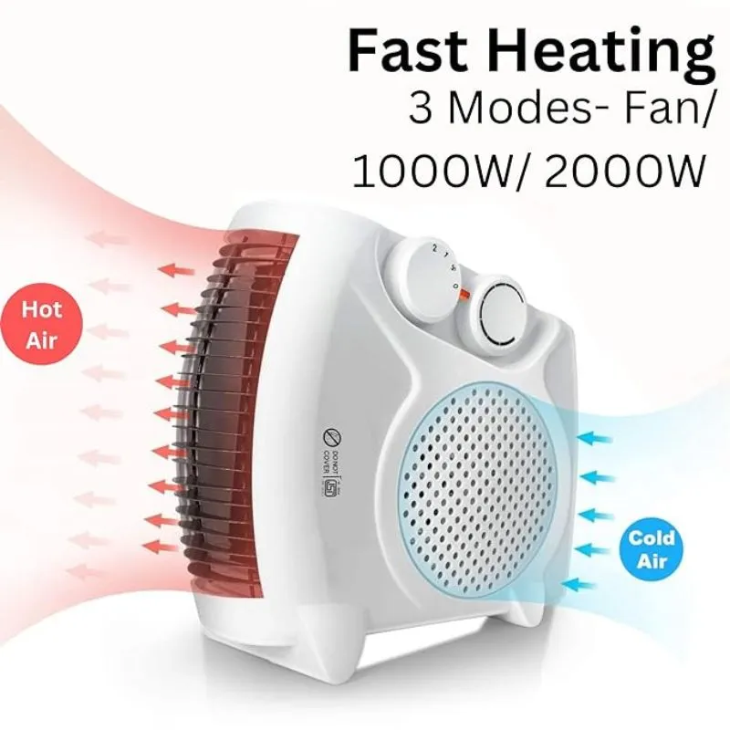 ROOM HEATER 2IN 1 MODE 1000w / 2000w