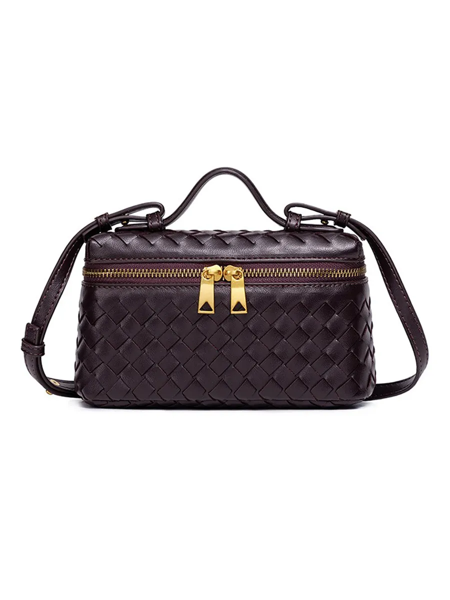 Cecelia Hand-Woven Box Bag