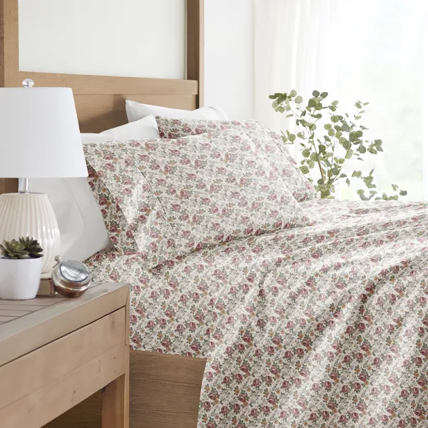 Blooming Floral Pattern Sheet Set