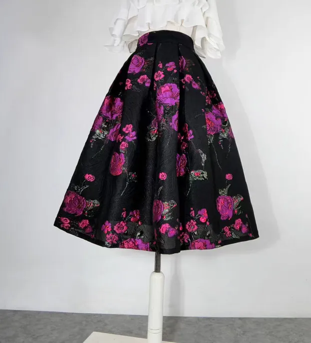 Modern Carry Everyday Casual Embroidered Skirt