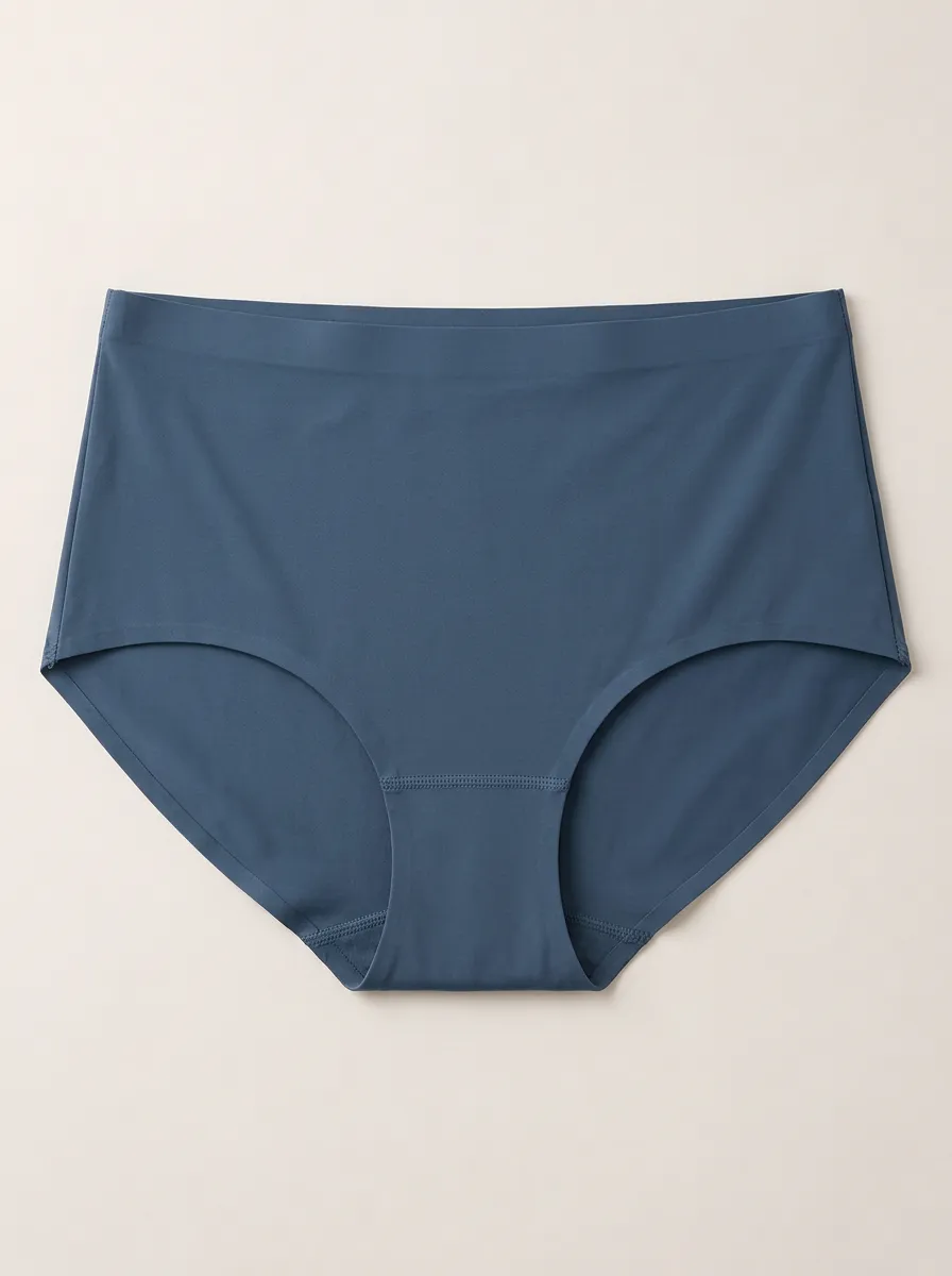 Women's High Waist Seamless Soft Detail Briefs