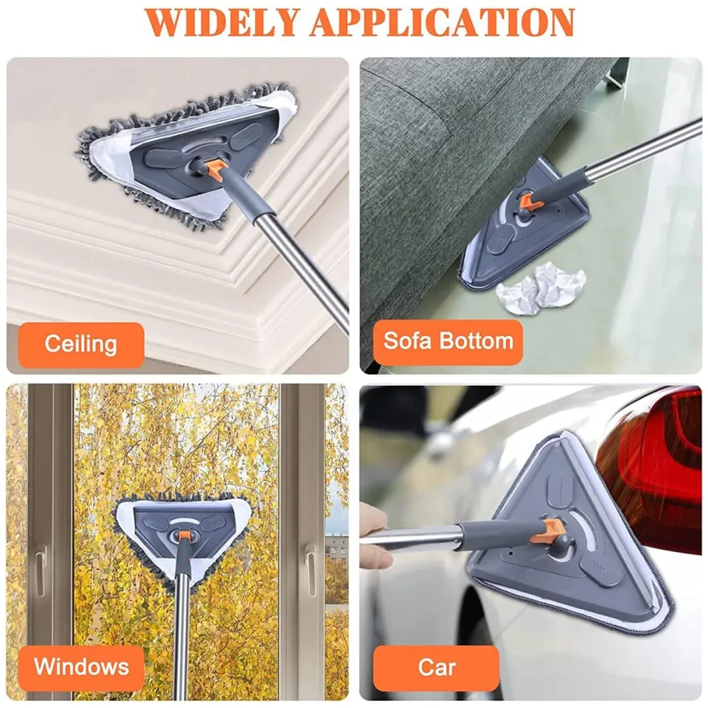 360° Rotating Triangle Mop Set