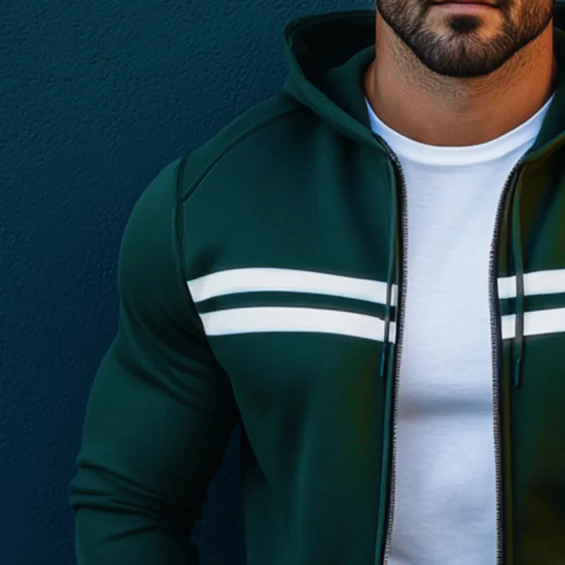 Washed Work Hooded Jacket