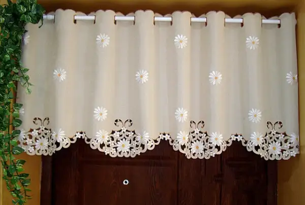 Sheer Window Valance Panel