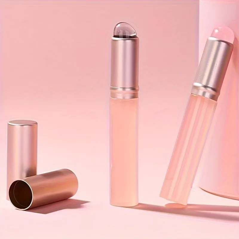2 Pcs Silicone Lip Brush