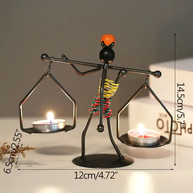 Classic Metal Decorative Holder