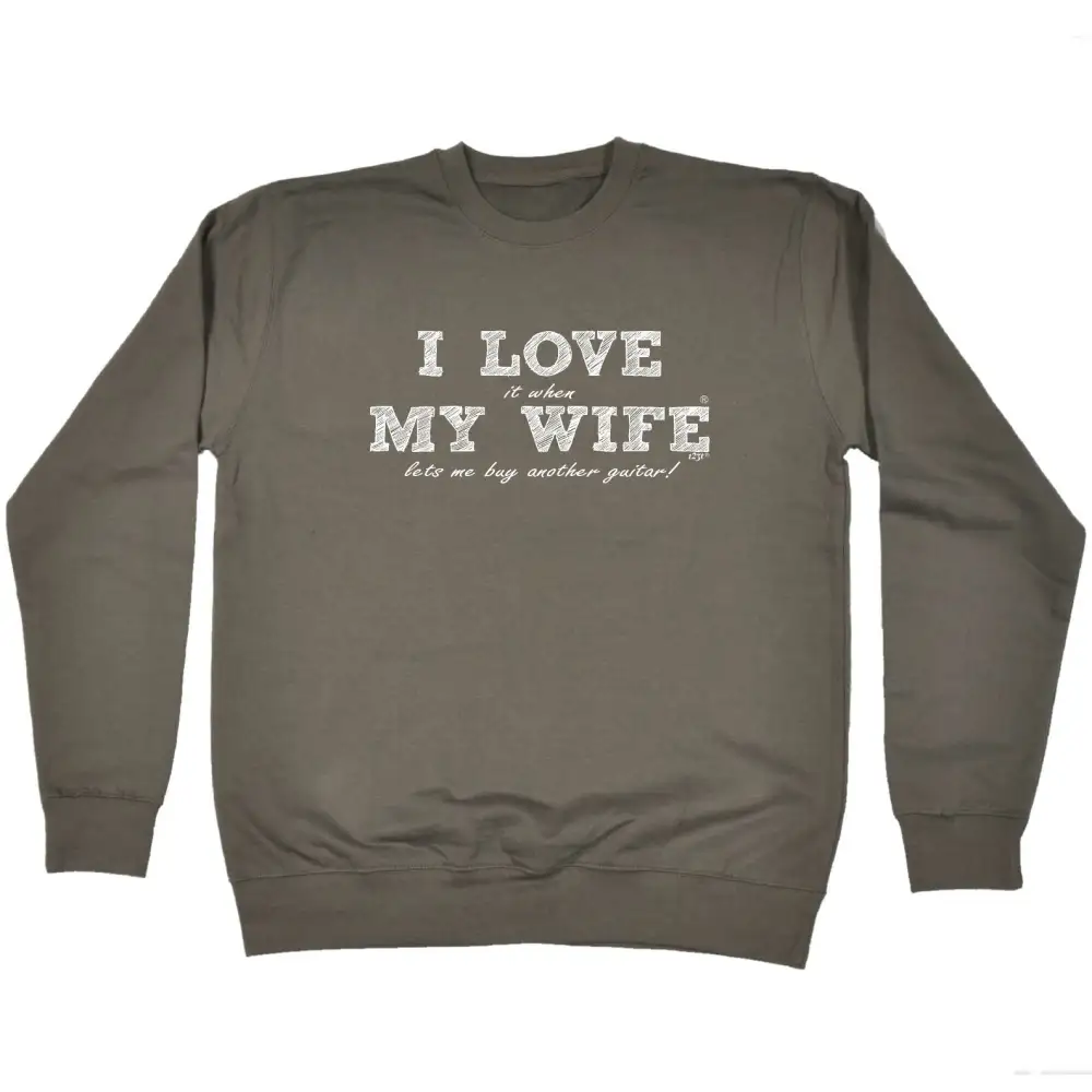 Guitar Habit Graphic Sweatshirt